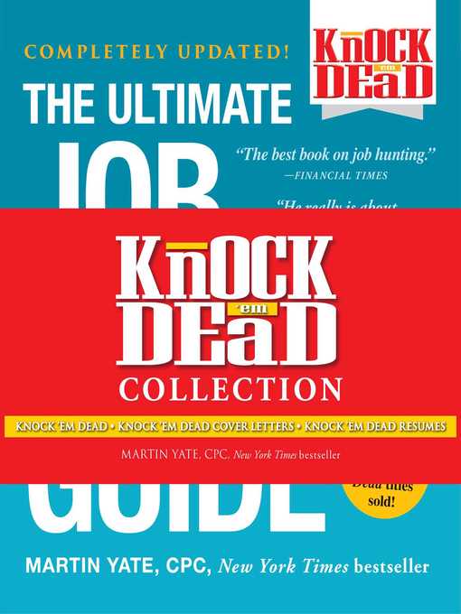 Title details for Knock 'em Dead Collection by Martin Yate - Available